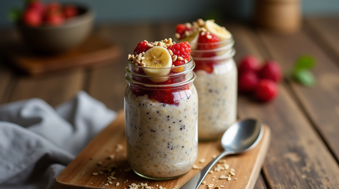 High-Protein Overnight Oats