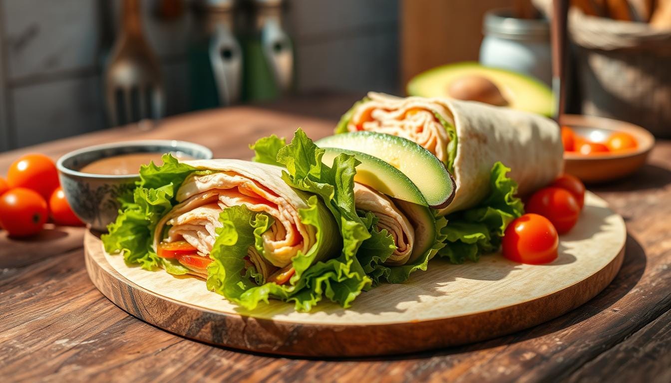 Turkey And Avocado Wrap